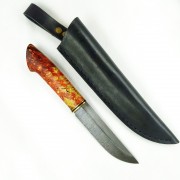 Ніж мисливський №2 Дамаск.